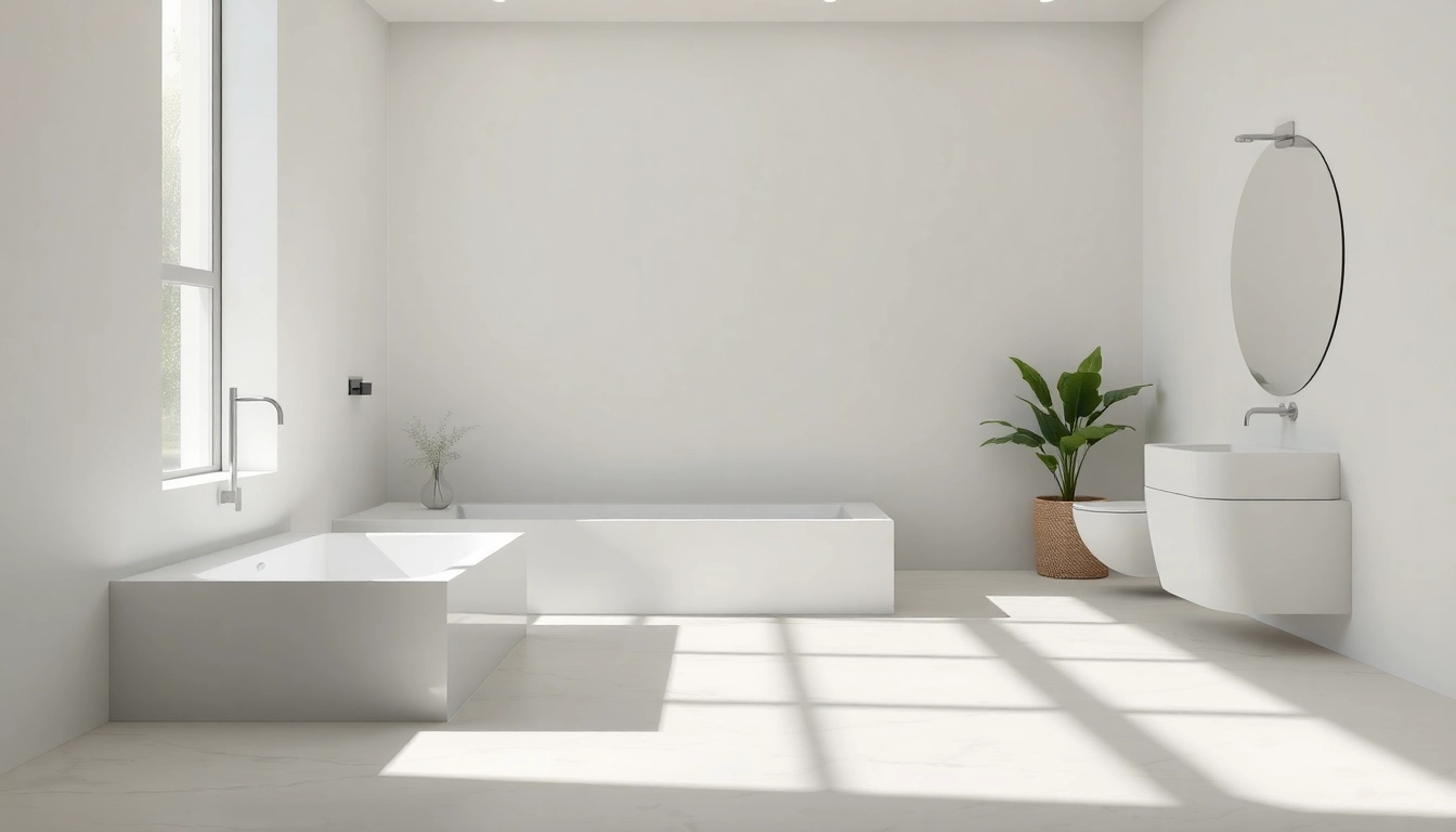Showcase of elegant shower bases enhancing a modern bathroom's aesthetic appeal.