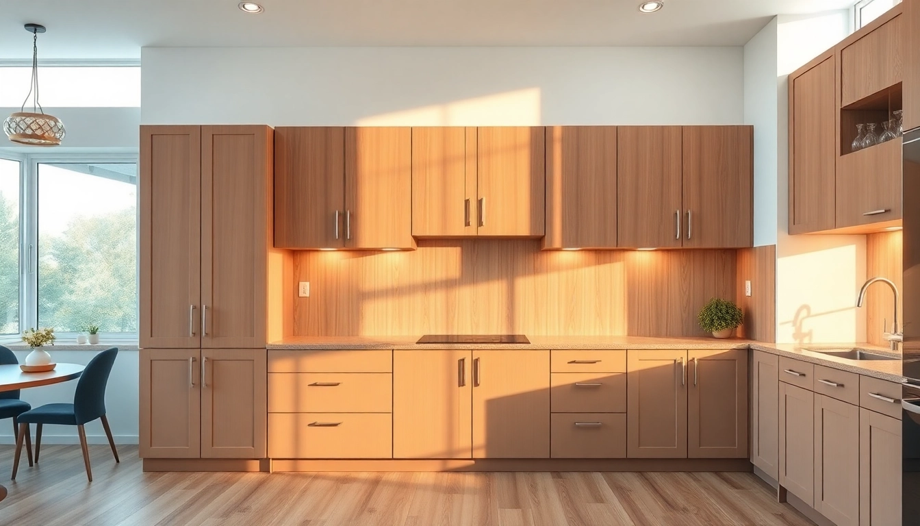 Cabinet Refacing Largo FL showcasing stunning transformed cabinetry in a modern kitchen setting.