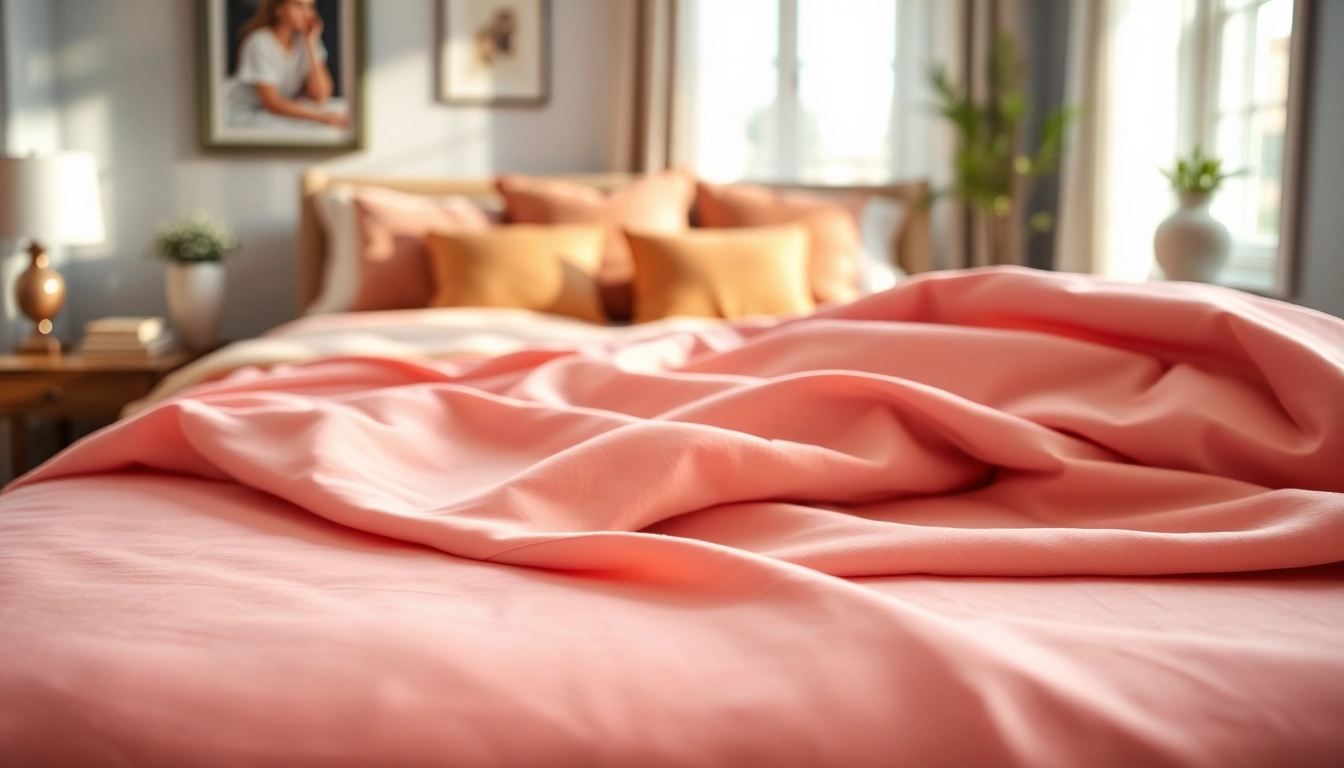 Enhance your sleep with deep pocket queen sheets, highlighting their luxurious comfort and rich colors.