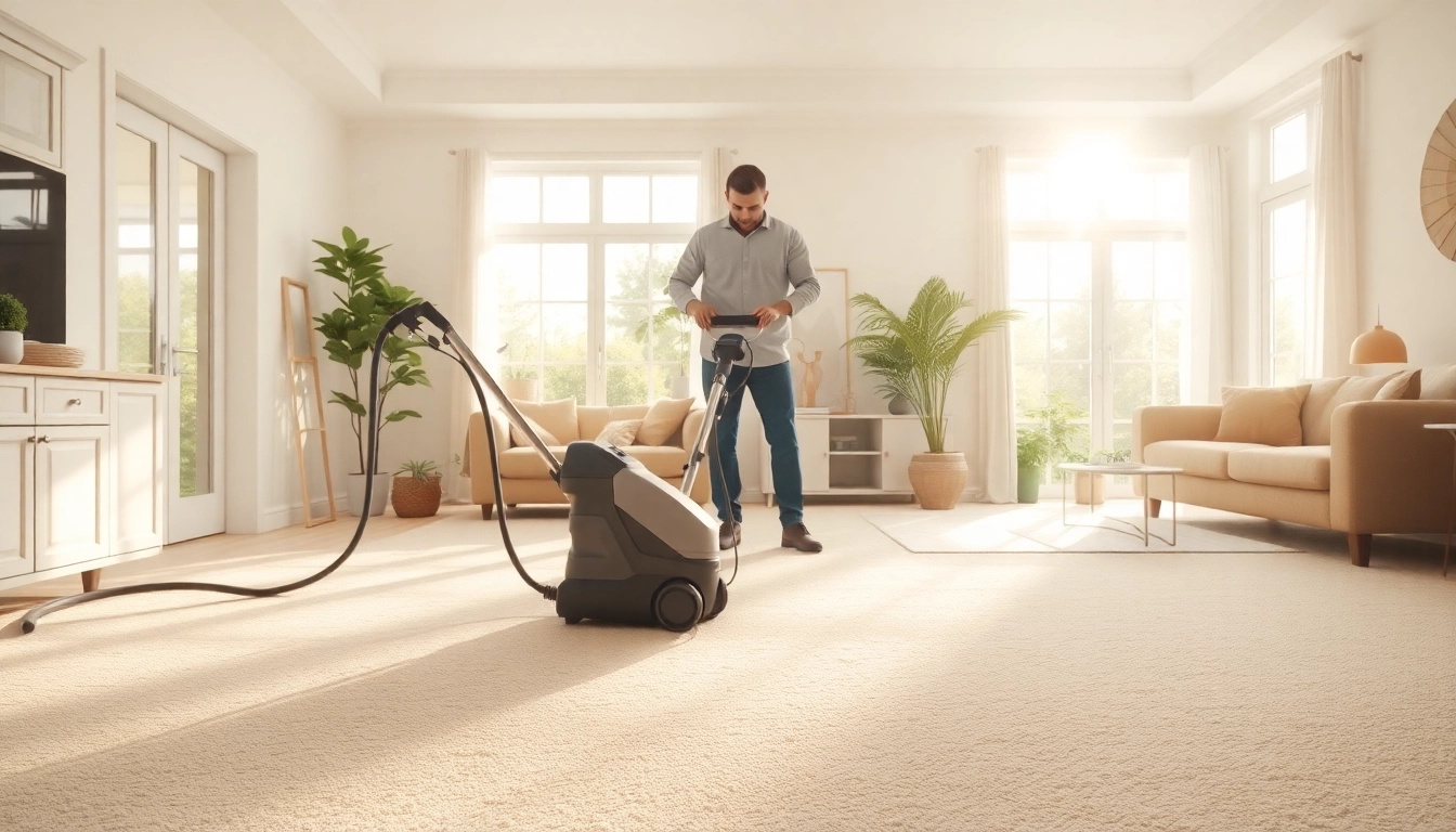 Enhance your home with professional carpet cleaning in Glasgow by a skilled technician.