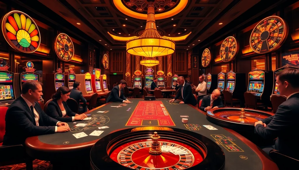Experience the excitement at https://lixi88.run/ with thrilling poker games and vibrant slot machines.
