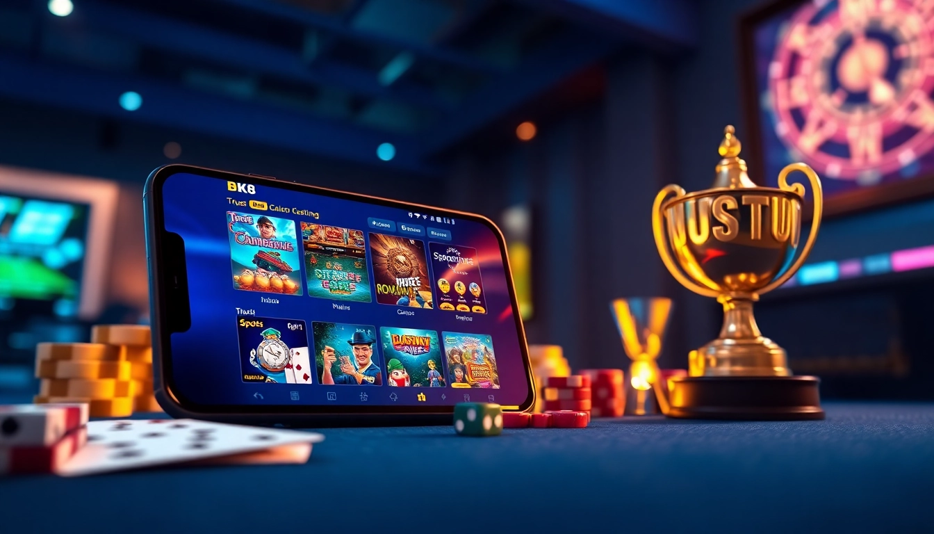 Experience BK860S online gaming with a modern interface and vibrant atmosphere.