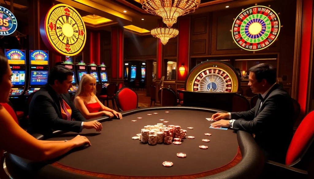 Experience high-stakes excitement at https://go88casino.pro/ with lavish casino visuals and thrilling poker gameplay.