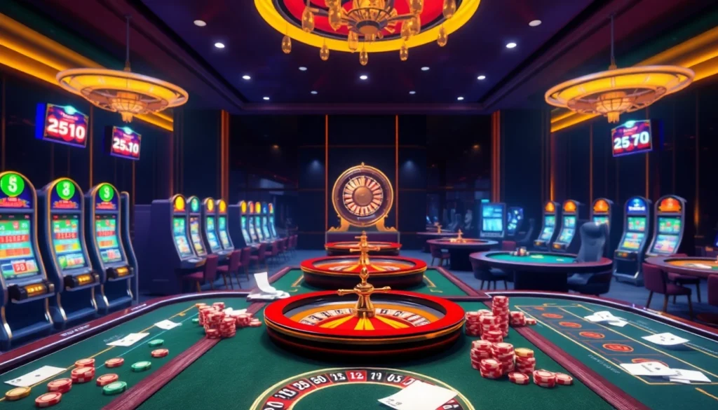 Experience the thrill of winning at https://f168i.tv/ with vibrant slot machines and poker games.