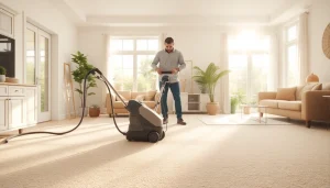 Enhance your home with professional carpet cleaning in Glasgow by a skilled technician.