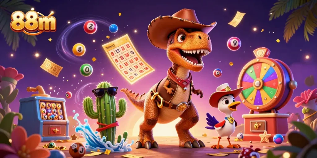 Play exciting games with 88m while engaging in thrilling lottery adventures and colorful prizes.