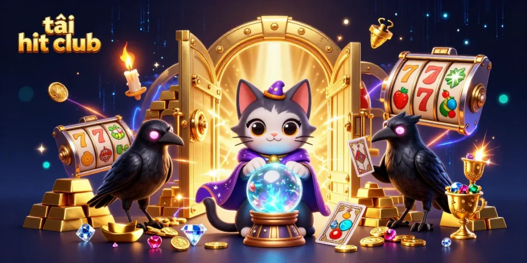 Engage in thrilling gameplay at tải hit club with mystical themes and casino excitement.